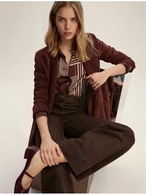 Camicia semi aderente in twill EMME MARELLA | BIAGIO139/008